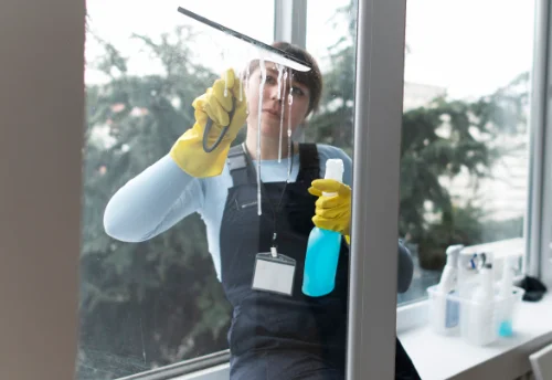 Nettoyage de vitres intérieures et extérieures à Amanvillers